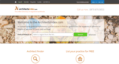 Desktop Screenshot of preview.architectsindex.com